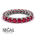 Ruby Eternity Ring - Jayla No. 12